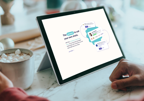 Web Development Package Example: The social network for women for work and life