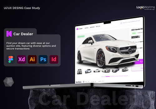 UX/UI Design Package Example: UI/UX design for Car marketplace platform
