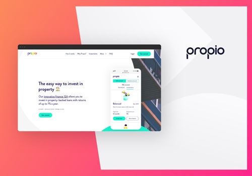 UX/UI Design Package Example: UX and design for a property investment scale up