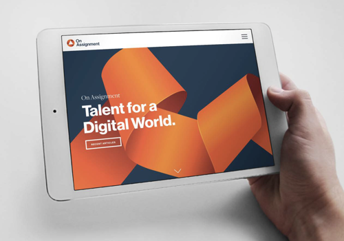 Branding Package Example: On Assignment / ASGN: Corporate Rebrand