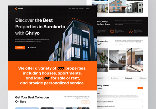 Web Design Package Example: Ghriyo - Web Design & Development