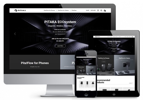 Web Design Package Example: Tech Accessories Company