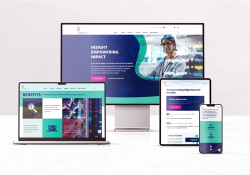 Web Design Package Example: Genome Alberta: A Research-Driven Website Redesign