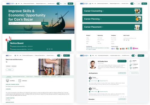 Web Development Package Example: Labor Market Monitoring and Planning Platform