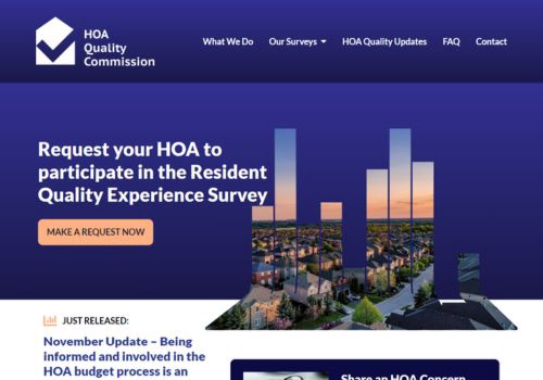 Web Development Package Example: WordPress Website for HOA QC