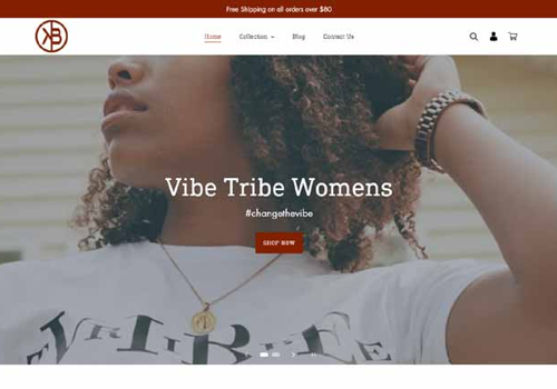 Web Design Package Example: Lifestyle web design