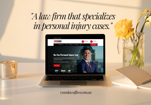 Digital Strategy Package Example: Ryan Hughes Law - Law Firm