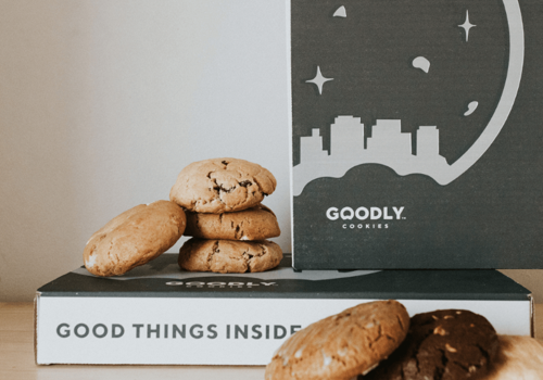 Branding Package Example: Goodly Cookies Brand Refinement & Packaging Design