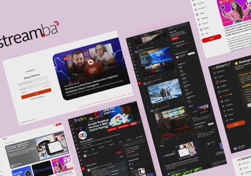 Digital Strategy Package Example: Stream.ba - Gaming & Streaming Hub