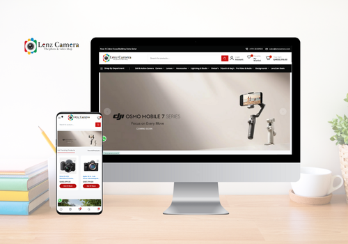 E-Commerce Development Package Example: Lenzcamera