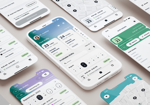 Mobile App Development Package Example: Staffing Mobile App