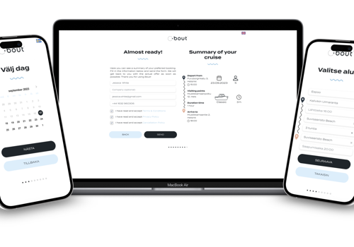 Custom Software Development Package Example: Bout Cruise