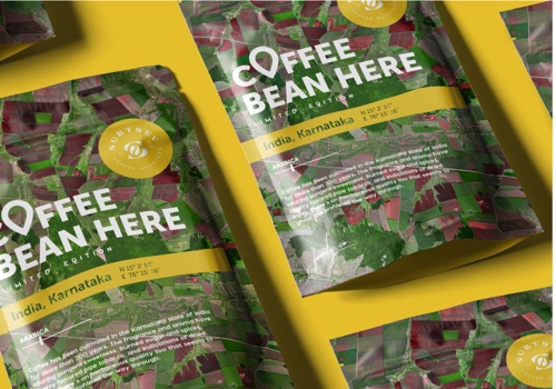 Packaging Design Package Example: Surtsev Coffee
