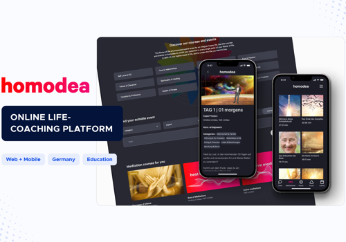 IT Staff Augmentation Package Example: Online Life-Coaching Platform