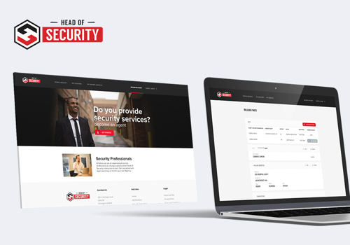Custom Software Development Package Example: Head of security