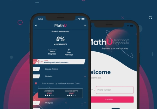 Mobile App Development Package Example: MathU App