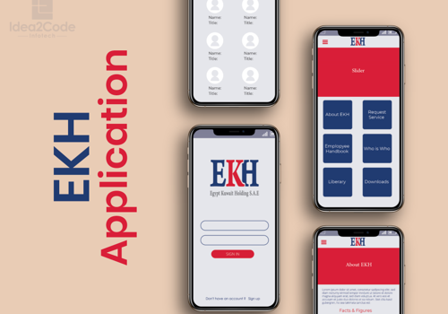 Mobile App Development Package Example: EKH - Android & iOS Mobile Applicatiom