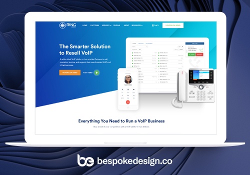 Web Design Package Example: VOIP Reseller website