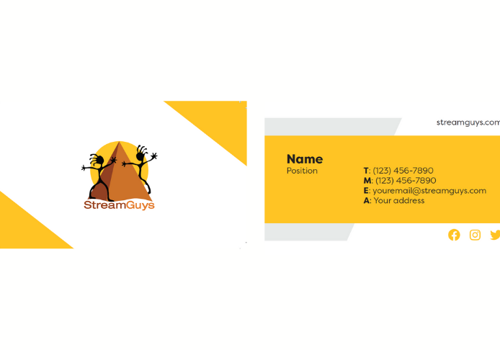 Branding Package Example: StreamGuys Branding