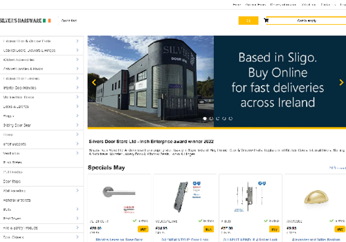 E-Commerce Development Package Example: Architectural Ironmongery store based