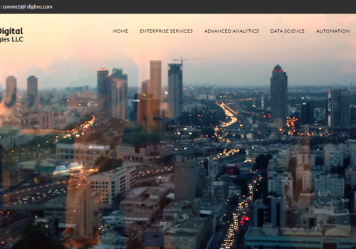 Web Development Package Example: I-DIGITEC-Data Security Website