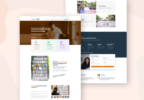 Web Design Package Example: Spirit Foundation Website Development & SEO