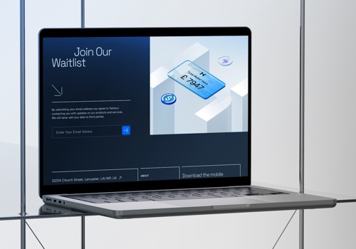 Web Design Package Example: Harbour — Brand Identity, Website and Mobile App