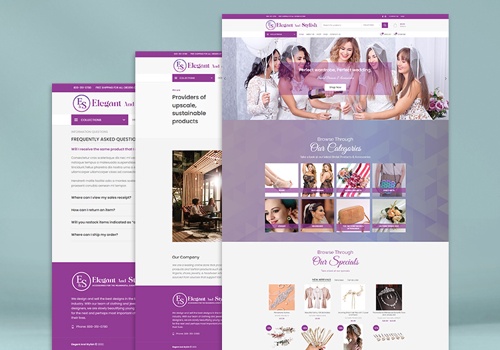 E-Commerce Development Package Example: Elegant & Stylish - Ecommerce