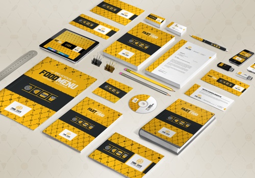 Branding Package Example: Branding Identity for Fast Food