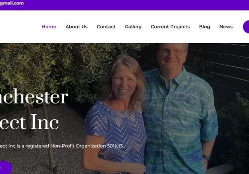 Web Design Package Example: The Manchester Project Inc.