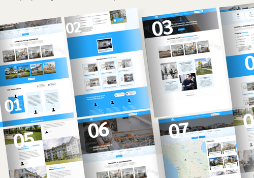Commercial Property Management Package Example: GSK Properties - Real Estate App