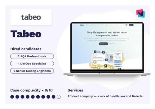 Staffing Package Example: ⚡️ Tabeo & MagicHire