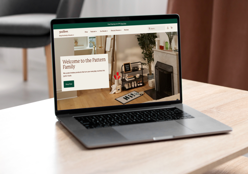 Web Development Package Example: Pattern Brands: Optimization of 7 websites