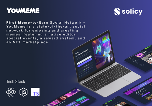 Custom Software Development Package Example: Youmeme: First Meme-to-Earn Social Network