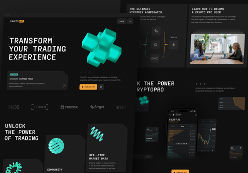 Web Design Package Example: Finance Management Website