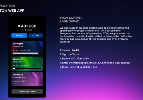 Blockchain Package Example: Launchpad