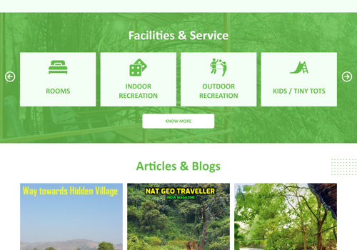 UX/UI Design Package Example: Hidden Village