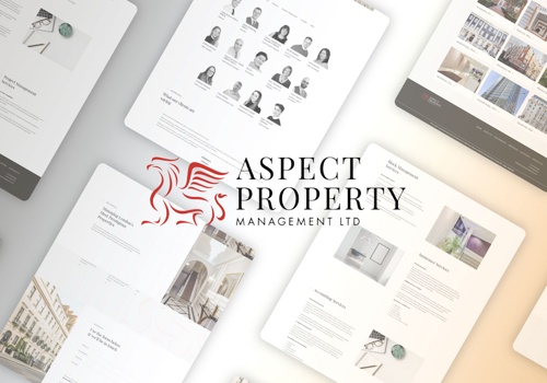 Web Design Package Example: Aspect Property Management