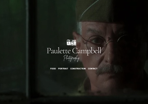 Web Design Package Example: Paulette Campbell Photography