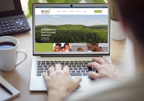Web Design Package Example: Education Website for Residential School