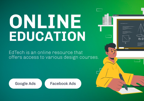 Pay Per Click Package Example: Promotion of Online Education