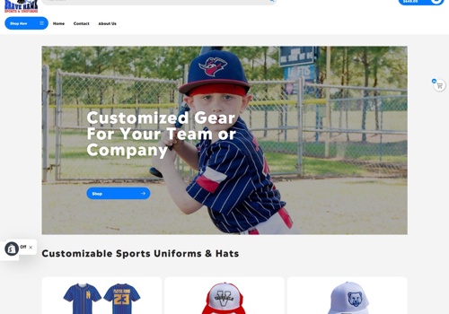 E-Commerce Development Package Example: Bravehawk Sports Shopify Website Development