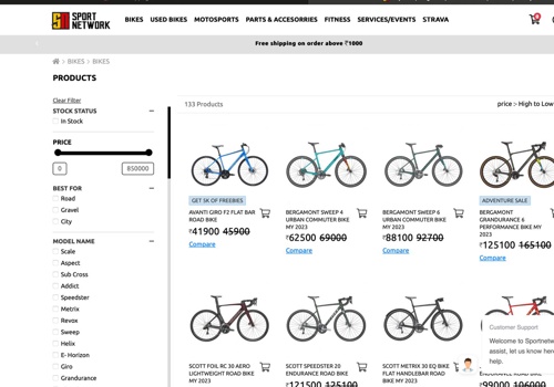 Custom Software Development Package Example: Sport Network