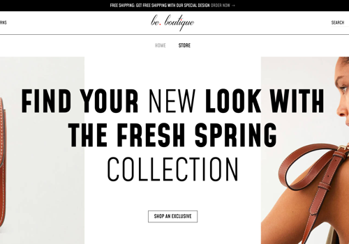 Web Design Package Example: E-Commerce Store