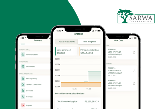 Mobile App Development Package Example: Sarwa