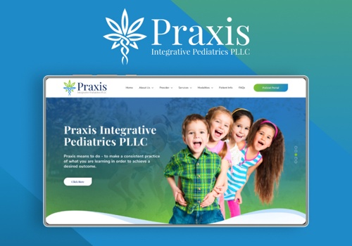 Logo Package Example: Praxis Integrative Pediatrics LLC