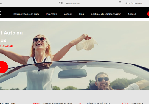 Social Media Marketing Package Example: Fox Auto Credit Web Development