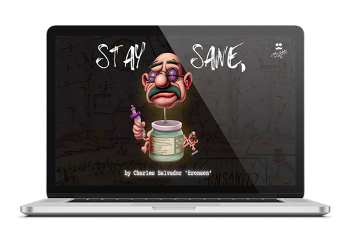 Web Development Package Example: Stay Sane: Salvador Art as NFTs and Physical Works
