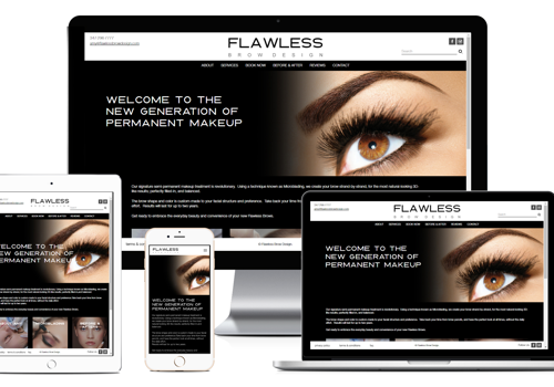 Branding Package Example: Flawless Brow Design