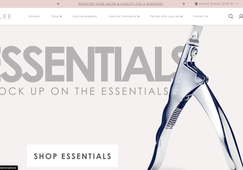 Search Engine Optimization Package Example: Lola Lee Beauty